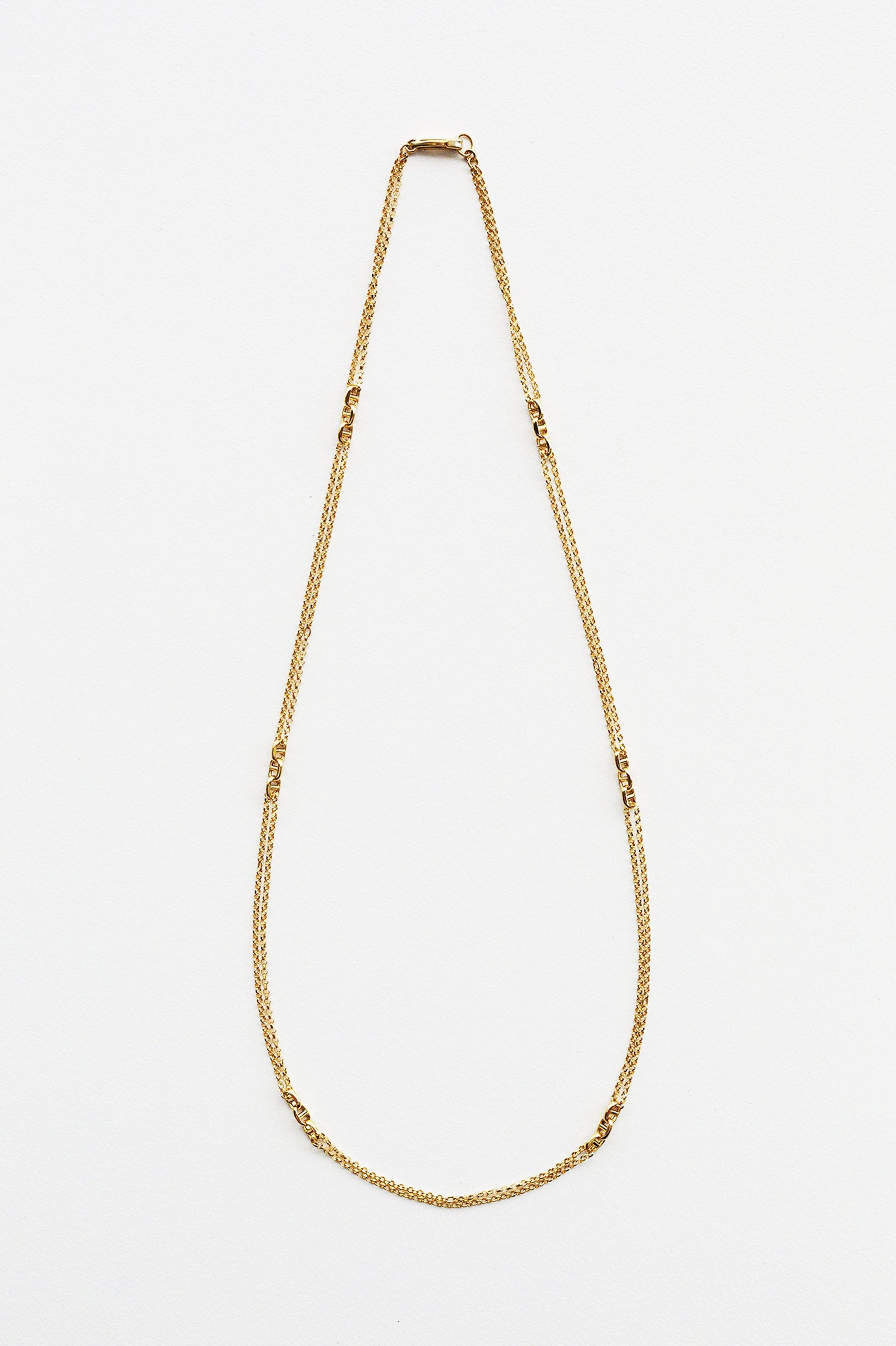 【ジジ/GIGI】の【受注生産】Anchor station ネックレス (Double) 人気、トレンドファッション・服の通販 founy(ファニー) 　ファッション　Fashion　レディースファッション　Fashion for Women　ジュエリー　Jewelry　ネックレス　Necklaces & Pendants　ジュエリー　Jewelry, Accessories　ダブル　Double, Double-Breasted　チェーン　Chain, Chain Strap　ネックレス　Necklace, Pendant Necklace　モチーフ　Motif, Design Theme　 other-1|ID: prp329100004953573 ipo3291000000037169319