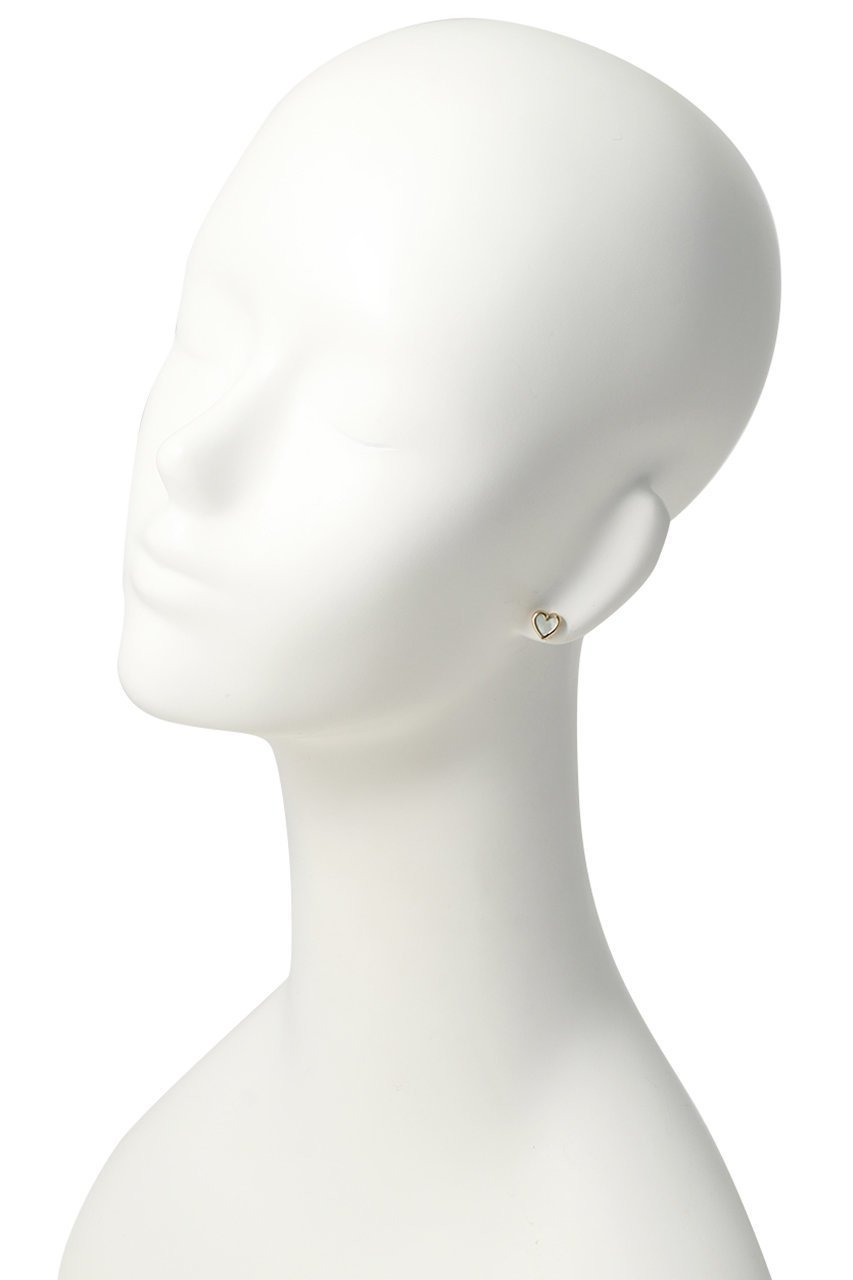 【ジジ/GIGI】の【受注生産】【ELLE SHOP限定】Vis stone heart ピアス 人気、トレンドファッション・服の通販 founy(ファニー) 　ファッション　Fashion　レディースファッション　Fashion for Women　ジュエリー　Jewelry　ファッションリング　Fashion Rings　イヤリング・フープ・ドロップタイプ　Hoop, Drop & Clip Earrings　イヤリング　Earrings　シンプル　Simple, Minimal　モダン　Modern, Contemporary　モチーフ　Motif, Design Theme　別注　Limited Edition, Custom Order　other-2|ID: prp329100004953583 ipo3291000000037169353