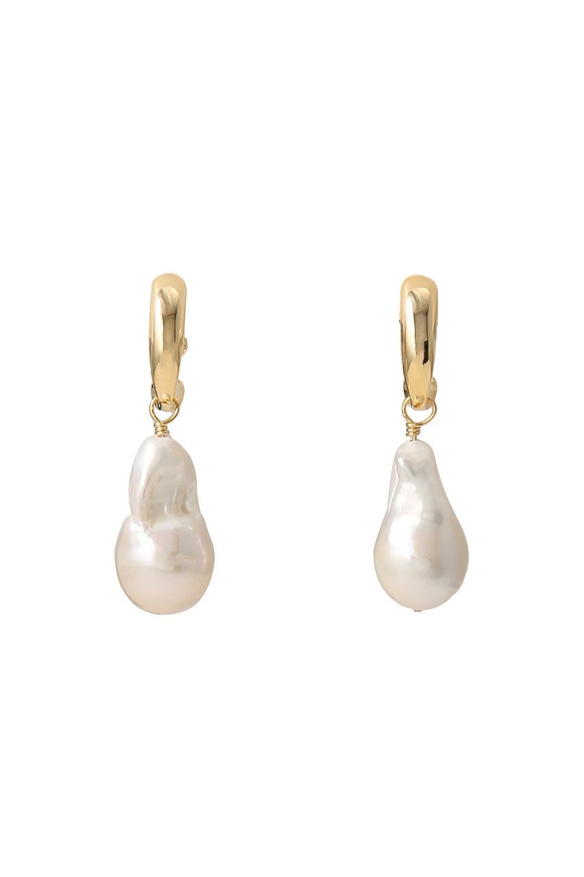 【アナイ/ANAYI】の淡水バロックパールフープイヤリング インテリア・キッズ・メンズ・レディースファッション・服の通販 founy(ファニー) 　ファッション　Fashion　レディースファッション　Fashion for Women　ジュエリー　Jewelry　ファッションリング　Fashion Rings　イヤリング・フープ・ドロップタイプ　Hoop, Drop & Clip Earrings　おすすめ　Recommended / Our Picks　イヤリング　Earrings　エレガント 上品　Elegant　スタイリッシュ　Stylish, Fashionable　ネックレス　Necklace, Pendant Necklace　バロック　Baroque, Baroque Design　パール　Pearl, Pearl Accent　フープ　Hoop, Hoop Earrings　モチーフ　Motif, Design Theme　オフホワイト|ID: prp329100004953610 ipo3291000000037169507