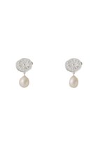 【デイジー ロンドン/DAISY LONDON】のDAISY PEARL DROP ピアス 人気、トレンドファッション・服の通販 founy(ファニー) ファッション Fashion レディースファッション Fashion for Women ジュエリー Jewelry ファッションリング Fashion Rings イヤリング・フープ・ドロップタイプ Hoop, Drop & Clip Earrings イヤリング Earrings オーガニック Organic Cotton コレクション Collection, Seasonal Line パール Pearl, Pearl Accent thumbnail シルバー|ID: prp329100004953641 ipo3291000000037169703