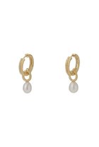 【デイジー ロンドン/DAISY LONDON】のDOUBLE ROPE PEARL DROP ピアス ゴールド|ID: prp329100004953649 ipo3291000000037169756