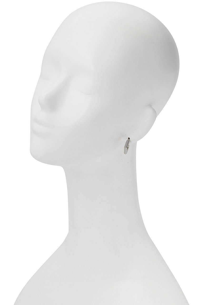 【デイジー ロンドン/DAISY LONDON】の【POLLY SAYER】 MINI CHUBBY SQUARE HOOP ピアス 人気、トレンドファッション・服の通販 founy(ファニー) 　ファッション　Fashion　レディースファッション　Fashion for Women　ジュエリー　Jewelry　ファッションリング　Fashion Rings　イヤリング・フープ・ドロップタイプ　Hoop, Drop & Clip Earrings　おすすめ　Recommended / Our Picks　イヤリング　Earrings　コレクション　Collection, Seasonal Line　シルバー　Silver, Metallic Silver　スクエア　Square, Square Shape　スリム　Slim, Slim Fit　バランス　Balance, Style Balance　人気　Popular, Best Seller　other-3|ID: prp329100004953653 ipo3291000000037169789