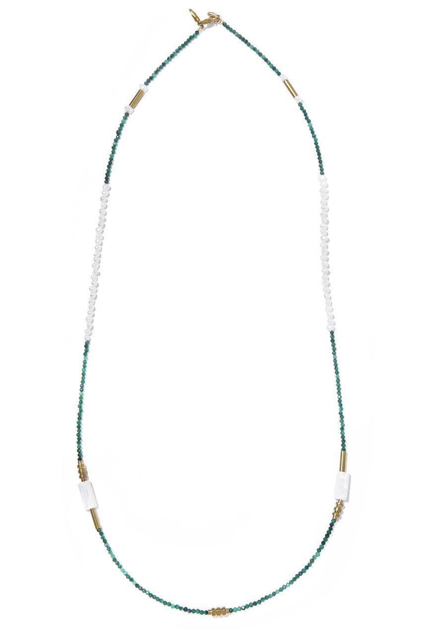 【イリスフォーセブン/IRIS 47】のmalachite glass chain ネックレス 人気、トレンドファッション・服の通販 founy(ファニー) 　ファッション　Fashion　レディースファッション　Fashion for Women　ジュエリー　Jewelry　ネックレス　Necklaces & Pendants　グラス　Glass, Eyewear　チェーン　Chain, Chain Strap　チョーカー　Tulle, Mesh Fabric　ネックレス　Necklace, Pendant Necklace　バングル　Bangle, Bracelet　パール　Pearl, Pearl Accent　other-3|ID: prp329100004953676 ipo3291000000037169911