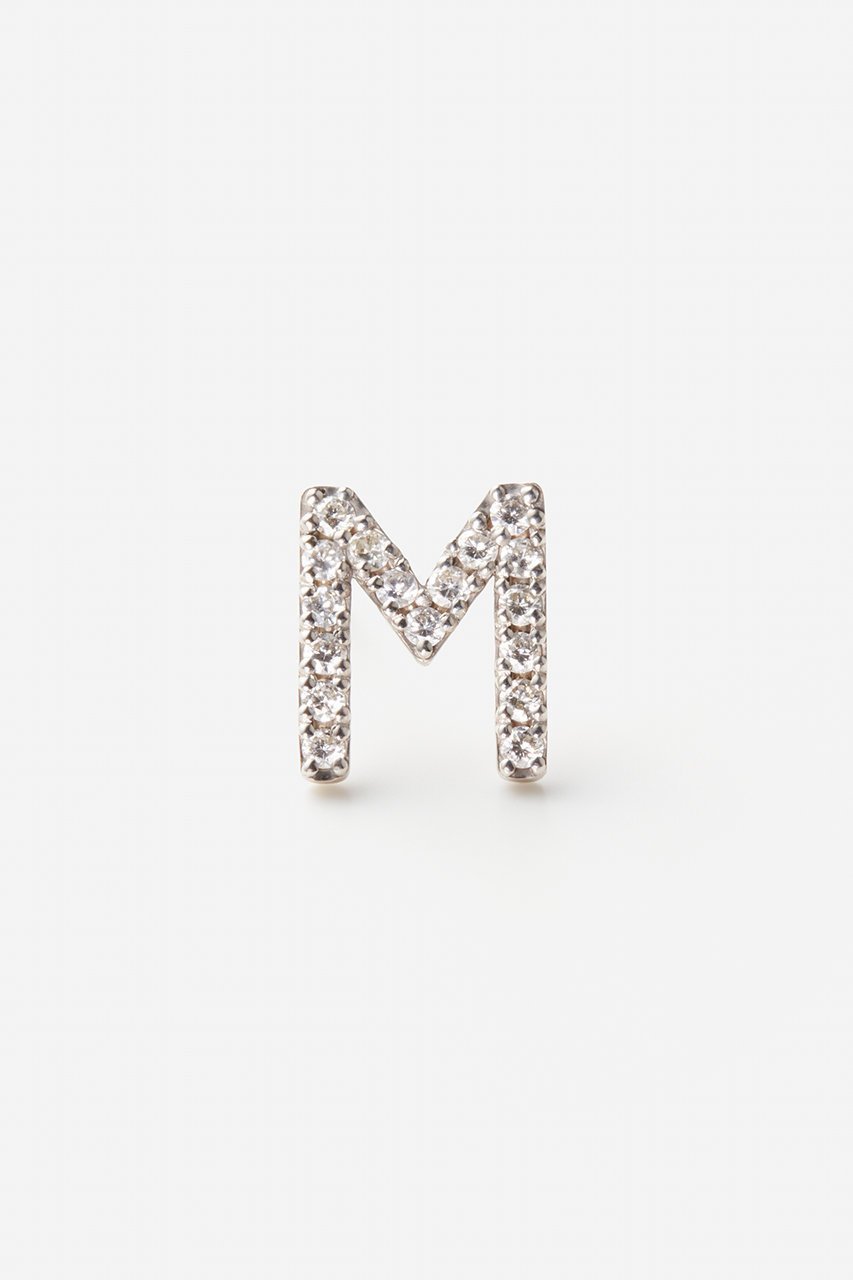 【オールニーク/ALLNIQUE】のSymbol アルファベット ダイヤモンド ピアス(片耳用) インテリア・キッズ・メンズ・レディースファッション・服の通販 founy(ファニー) 　ファッション　Fashion　レディースファッション　Fashion for Women　ジュエリー　Jewelry　ファッションリング　Fashion Rings　イヤリング・フープ・ドロップタイプ　Hoop, Drop & Clip Earrings　おすすめ　Recommended / Our Picks　イヤリング　Earrings　コレクション　Collection, Seasonal Line　ダイヤモンド　Diamond, Brilliant Cut　モチーフ　Motif, Design Theme　片耳　One-Ear, Single Earring　M|ID: prp329100004953695 ipo3291000000037170025