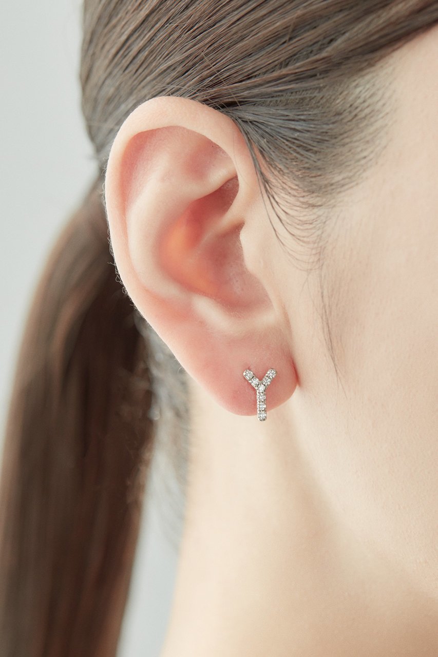 【オールニーク/ALLNIQUE】のSymbol アルファベット ダイヤモンド ピアス(片耳用) 人気、トレンドファッション・服の通販 founy(ファニー) 　ファッション　Fashion　レディースファッション　Fashion for Women　ジュエリー　Jewelry　ファッションリング　Fashion Rings　イヤリング・フープ・ドロップタイプ　Hoop, Drop & Clip Earrings　おすすめ　Recommended / Our Picks　イヤリング　Earrings　コレクション　Collection, Seasonal Line　ダイヤモンド　Diamond, Brilliant Cut　モチーフ　Motif, Design Theme　片耳　One-Ear, Single Earring　other-2|ID: prp329100004953695 ipo3291000000037170031