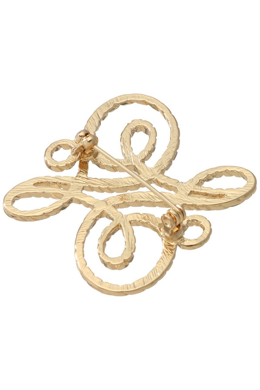 【アナイ/ANAYI】のロゴモチーフロープブローチ 人気、トレンドファッション・服の通販 founy(ファニー) 　ファッション　Fashion　レディースファッション　Fashion for Women　ジュエリー　Jewelry　クール　Cool, Chic　シルバー　Silver, Metallic Silver　スカーフ　Scarf, Neckwear　ツイスト　Tweed, Tweed Fabric　パーティ　Party, Party Style　ブローチ　Brooch, Pin Brooch　モチーフ　Motif, Design Theme　帽子　Hat, Headwear　other-2|ID: prp329100004953715 ipo3291000000037170125