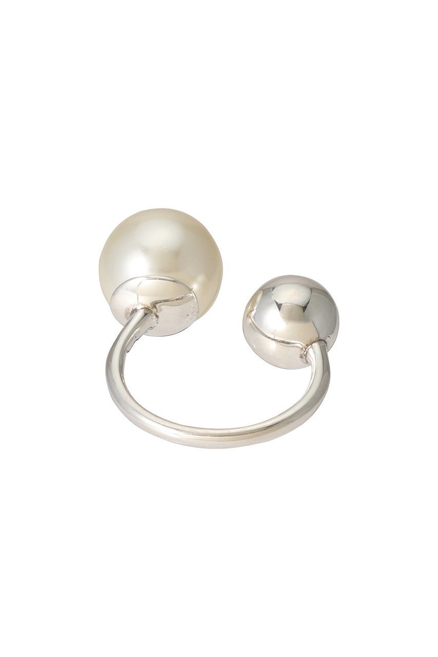 【プルミエ アロンディスモン/1er Arrondissement】の【PHILIPPE AUDIBERT】シルバーブラス×パールリング 人気、トレンドファッション・服の通販 founy(ファニー) 　ファッション　Fashion　レディースファッション　Fashion for Women　ジュエリー　Jewelry　ファッションリング　Fashion Rings　おすすめ　Recommended / Our Picks　シルバー　Silver, Metallic Silver　ネックレス　Necklace, Pendant Necklace　パール　Pearl, Pearl Accent　フランス　France, French　エレガント 上品　Elegant　other-3|ID: prp329100004953722 ipo3291000000037170161