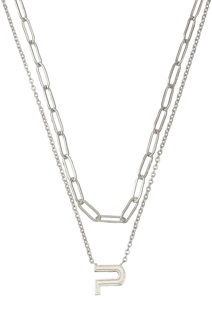 【プランク プロジェクト/PRANK PROJECT】のPロゴダブルチェーンネックレス / P Logo Double Chain Necklace インテリア・キッズ・メンズ・レディースファッション・服の通販 founy(ファウニー) https://founy.com/ ファッション Fashion レディースファッション Fashion for Women ジュエリー Jewelry ネックレス Necklaces & Pendants シンプル Simple, Minimal チェーン Chain, Chain Strap ネックレス Necklace, Pendant Necklace |ID: prp329100004953745 ipo3291000000037170295