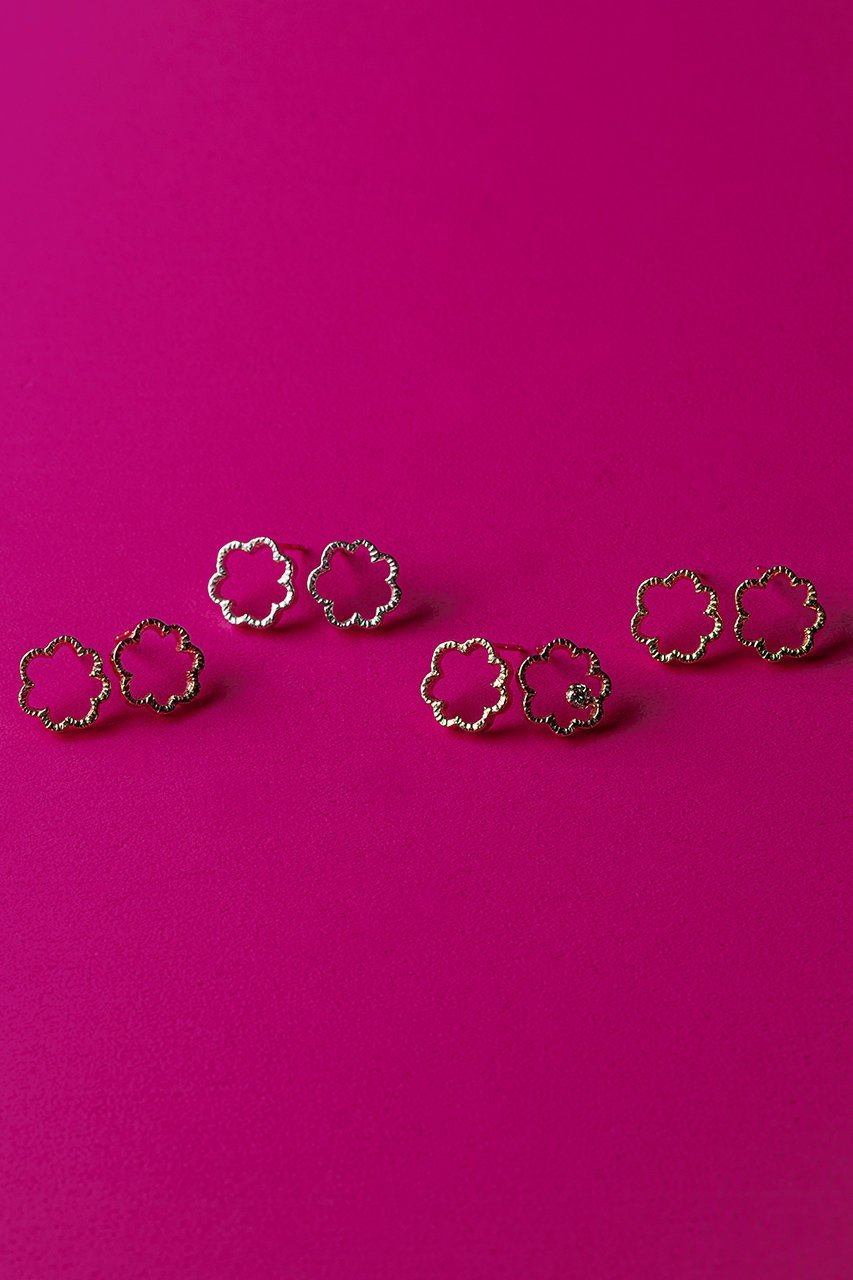 【カオル/KAORU】のMIMOSA K18 イエローゴールドピアス 人気、トレンドファッション・服の通販 founy(ファニー) 　ファッション　Fashion　レディースファッション　Fashion for Women　ジュエリー　Jewelry　ファッションリング　Fashion Rings　イヤリング・フープ・ドロップタイプ　Hoop, Drop & Clip Earrings　イエロー　Yellow　イヤリング　Earrings　クール　Cool, Chic　ジュエリー　Jewelry, Accessories　フォルム　Silhouette, Form　リュクス　Luxury, Elegant, High-End, Chic　other-8|ID: prp329100004953763 ipo3291000000037170418