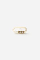 【オールニーク/ALLNIQUE】のForm Oval ダイヤモンド ピアス(片耳用) イエローゴールド|ID: prp329100004953771 ipo3291000000037170451