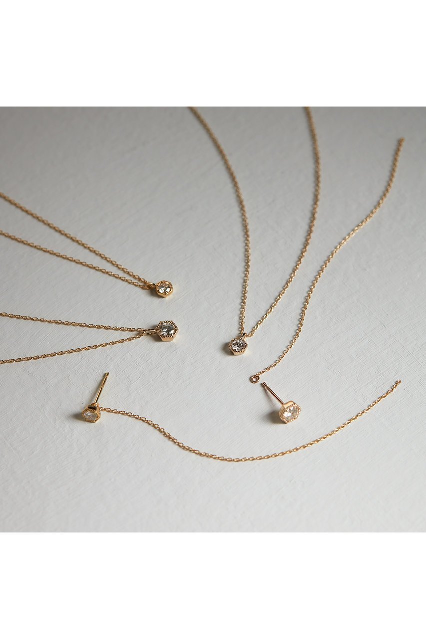 【オールニーク/ALLNIQUE】の【Hexagon Fukuda Makoto】ダイヤモンド0.10ct ネックレス 人気、トレンドファッション・服の通販 founy(ファニー) 　ファッションモデル・俳優・女優　Models　女性　Women　福田麻琴　Fukuda Makoto　ファッション　Fashion　レディースファッション　Fashion for Women　ジュエリー　Jewelry　ネックレス　Necklaces & Pendants　ダイヤモンド　Diamond, Brilliant Cut　チェーン　Chain, Chain Strap　ネックレス　Necklace, Pendant Necklace　ロング　Long, Long-Length　other-3|ID: prp329100004953773 ipo3291000000037170462