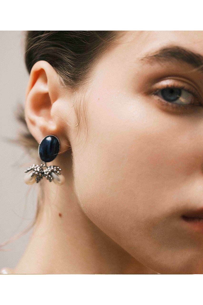 【アデル ビジュー/ADER bijoux】のLily of the valley cabochon earリング 人気、トレンドファッション・服の通販 founy(ファニー) 　ファッション　Fashion　レディースファッション　Fashion for Women　ジュエリー　Jewelry　イヤリング　Earrings　パール　Pearl, Pearl Accent　フェミニン　Feminine, Girly　ミックス　Mix, Mixed Style　モチーフ　Motif, Design Theme　エレガント 上品　Elegant　other-5|ID: prp329100004953783 ipo3291000000037170515