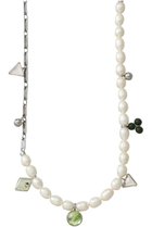 【アデル ビジュー/ADER bijoux】のGEM stone pearl mix short ネックレス 人気、トレンドファッション・服の通販 founy(ファニー) ファッション Fashion レディースファッション Fashion for Women ジュエリー Jewelry ネックレス Necklaces & Pendants カラフル Colorful Design ショート Short, Short Length チェーン Chain, Chain Strap ネックレス Necklace, Pendant Necklace パール Pearl, Pearl Accent モチーフ Motif, Design Theme 夏 Summer 春 Spring S/S・春夏 SS, Spring/Summer, Warm Season thumbnail シルバー|ID: prp329100004953785 ipo3291000000037170522