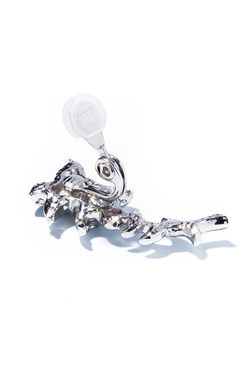 【イリスフォーセブン/IRIS 47】のRose イヤリング 人気、トレンドファッション・服の通販 founy(ファニー) 　ファッション　Fashion　レディースファッション　Fashion for Women　ジュエリー　Jewelry　ファッションリング　Fashion Rings　イヤリング・フープ・ドロップタイプ　Hoop, Drop & Clip Earrings　おすすめ　Recommended / Our Picks　イヤリング　Earrings　ガラス　Glass, Glassware　フォルム　Silhouette, Form　片耳　One-Ear, Single Earring　other-4|ID: prp329100004953828 ipo3291000000037170760