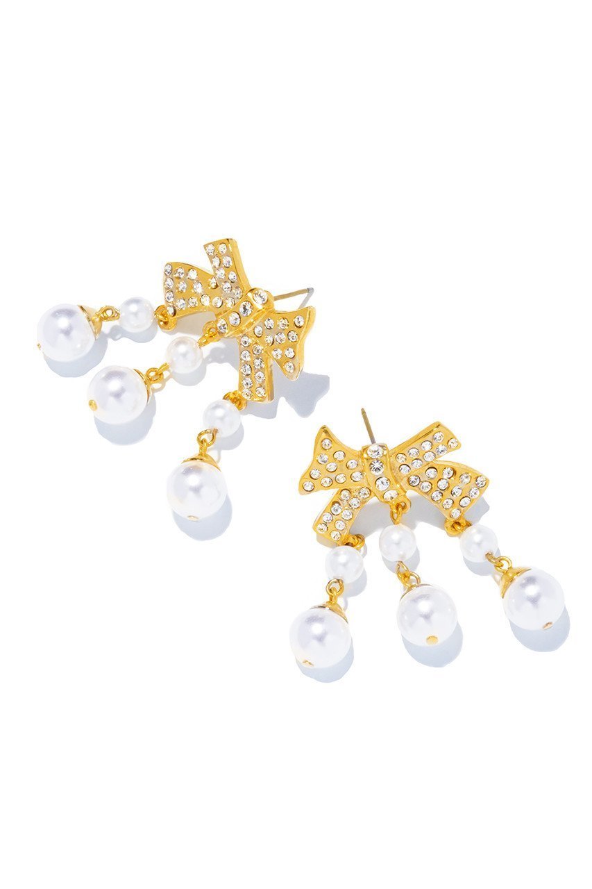 【イリスフォーセブン/IRIS 47】のbow pearl ピアス 人気、トレンドファッション・服の通販 founy(ファニー) 　ファッション　Fashion　レディースファッション　Fashion for Women　ジュエリー　Jewelry　ファッションリング　Fashion Rings　イヤリング・フープ・ドロップタイプ　Hoop, Drop & Clip Earrings　おすすめ　Recommended / Our Picks　イヤリング　Earrings　ガラス　Glass, Glassware　クラシック　Classic, Timeless Style　コスチューム　Costume, Outfit　ジュエリー　Jewelry, Accessories　パール　Pearl, Pearl Accent　ミックス　Mix, Mixed Style　モダン　Modern, Contemporary　モチーフ　Motif, Design Theme　リボン　Ribbon, Bow　other-3|ID: prp329100004953848 ipo3291000000037170883