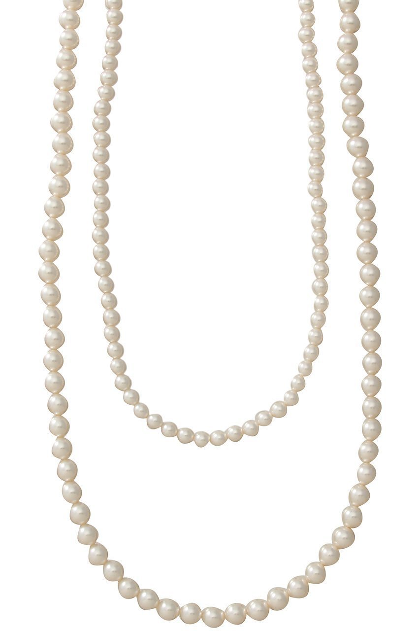 【アナイ/ANAYI】のパール2レンロングNC インテリア・キッズ・メンズ・レディースファッション・服の通販 founy(ファニー) 　ファッション　Fashion　レディースファッション　Fashion for Women　ジュエリー　Jewelry　ネックレス　Necklaces & Pendants　シンプル　Simple, Minimal　ジャケット　Jacket, Outerwear　セレモニー　Ceremony　ネックレス　Necklace, Pendant Necklace　パール　Pearl, Pearl Accent　ロング　Long, Long-Length　オフホワイト|ID: prp329100004953860 ipo3291000000037170948