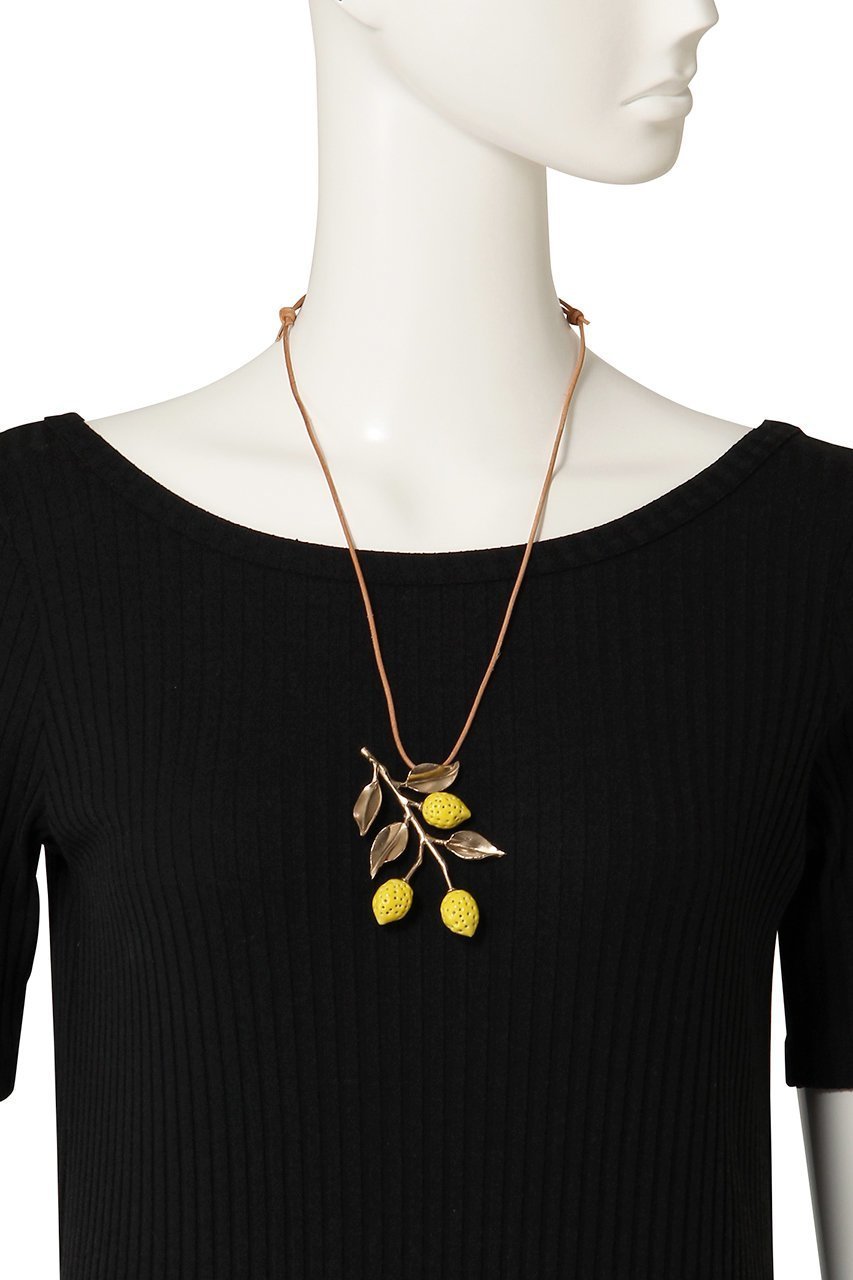 【プレインピープル/PLAIN PEOPLE】の【RENARD BIJOUX】LEMON TREEネックレス 人気、トレンドファッション・服の通販 founy(ファニー) 　ファッション　Fashion　レディースファッション　Fashion for Women　ジュエリー　Jewelry　ネックレス　Necklaces & Pendants　シンプル　Simple, Minimal　ネックレス　Necklace, Pendant Necklace　パーティ　Party, Party Style　ラップ　Wrap, Wrap Design　other-2|ID: prp329100004953869 ipo3291000000037171002