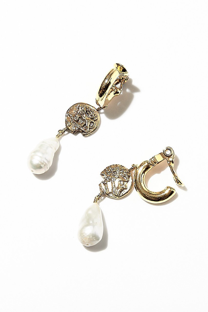 【イリスフォーセブン/IRIS 47】のzeus イヤリング 人気、トレンドファッション・服の通販 founy(ファニー) 　ファッション　Fashion　レディースファッション　Fashion for Women　ジュエリー　Jewelry　ファッションリング　Fashion Rings　イヤリング・フープ・ドロップタイプ　Hoop, Drop & Clip Earrings　イヤリング　Earrings　コイン　Coin, Coin Design　パール　Pearl, Pearl Accent　モチーフ　Motif, Design Theme　巾着　Drawstring Bag, Kinchaku　other-3|ID: prp329100004953872 ipo3291000000037171017