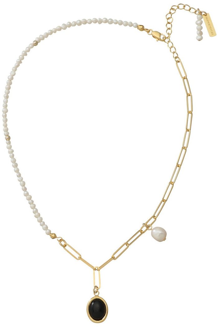 【メゾンスペシャル/MAISON SPECIAL】のMix Chain Motif Silver Necklace/ミックスチェーンモチーフゴールドネックレス インテリア・キッズ・メンズ・レディースファッション・服の通販 founy(ファウニー) https://founy.com/ ファッション Fashion レディースファッション Fashion for Women ジュエリー Jewelry ネックレス Necklaces & Pendants ガラス Glass, Glassware チェーン Chain, Chain Strap ネックレス Necklace, Pendant Necklace パール Pearl, Pearl Accent エレガント 上品 Elegant |ID: prp329100004953873 ipo3291000000037171019