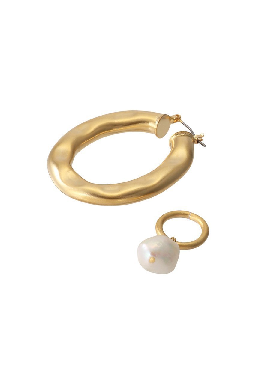 【メゾンスペシャル/MAISON SPECIAL】のドロップパール2WAYピアス 人気、トレンドファッション・服の通販 founy(ファニー) 　ファッション　Fashion　レディースファッション　Fashion for Women　ジュエリー　Jewelry　ファッションリング　Fashion Rings　イヤリング・フープ・ドロップタイプ　Hoop, Drop & Clip Earrings　イヤリング　Earrings　オーバル　Oval Design　チャーム　Charm, Pendant　ドロップ　Drop Shoulder, Dropped Style　パーティ　Party, Party Style　パール　Pearl, Pearl Accent　フープ　Hoop, Hoop Earrings　other-3|ID: prp329100004953901 ipo3291000000037171182