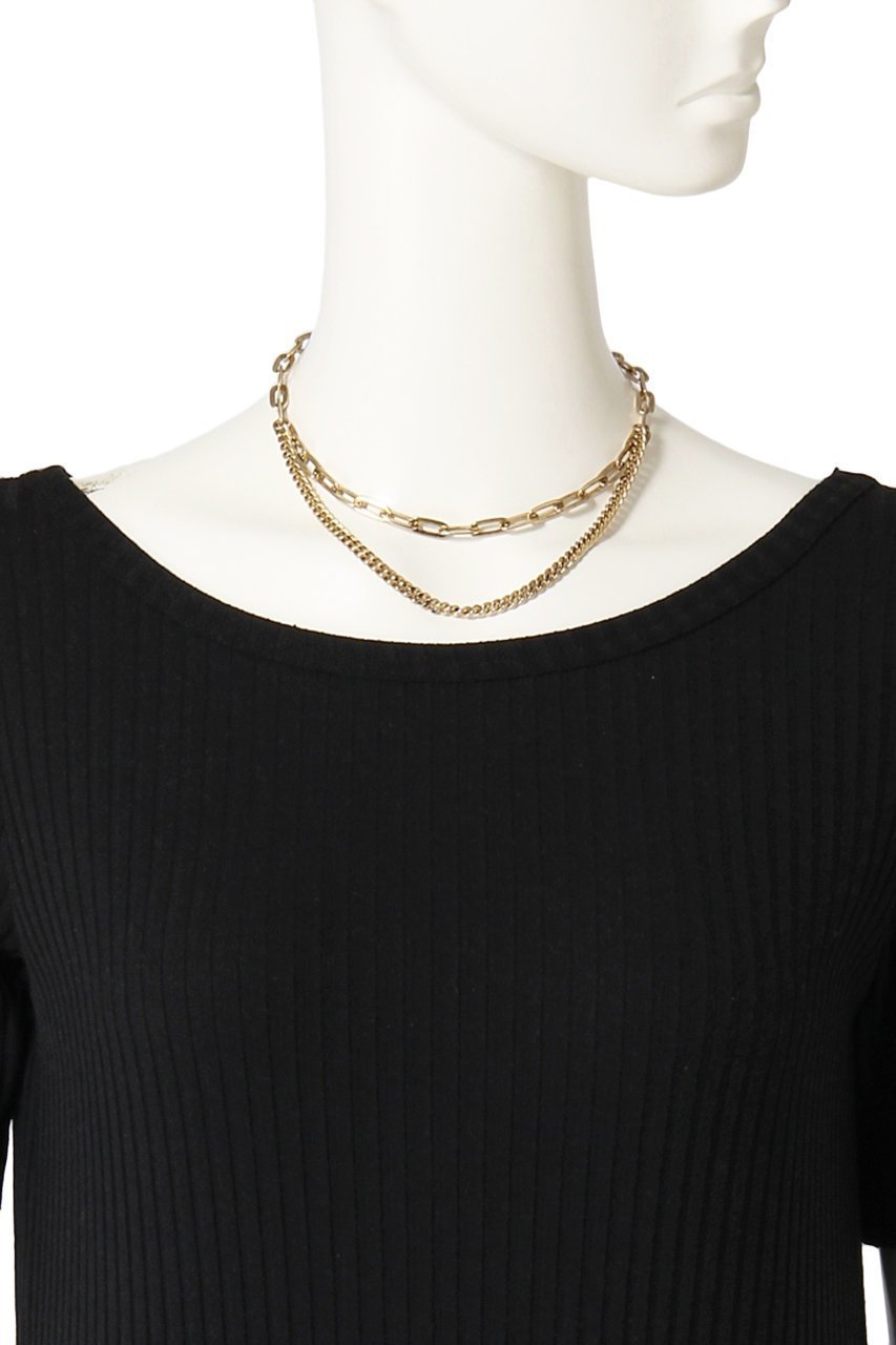 【ランバン オン ブルー/LANVIN en Bleu】のミックスチェーンネックレス 人気、トレンドファッション・服の通販 founy(ファニー) 　ファッション　Fashion　レディースファッション　Fashion for Women　ジュエリー　Jewelry　ネックレス　Necklaces & Pendants　おすすめ　Recommended / Our Picks　チェーン　Chain, Chain Strap　ネックレス　Necklace, Pendant Necklace　ミックス　Mix, Mixed Style　other-2|ID: prp329100004953904 ipo3291000000037171197