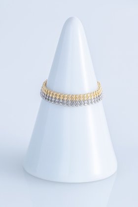 【エネイ/ENEY】のPIXEL 4連チェーンリング 人気、トレンドファッション・服の通販 founy(ファニー) ファッション Fashion レディースファッション Fashion for Women ジュエリー Jewelry イエロー Yellow カッティング Cutting Detail コレクション Collection, Seasonal Line チェーン Chain, Chain Strap |ID:prp329100004953918