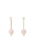 【ナチュラリジュエリ/NATURALI JEWELRY】のバブルヨーヨーピアス モルガナイト|ID: prp329100004953936 ipo3291000000037336132