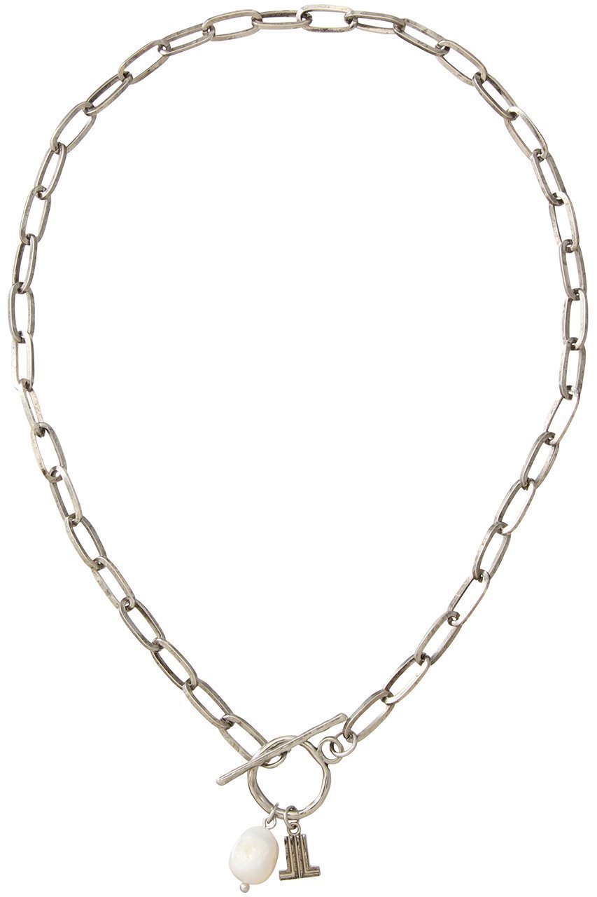 【ランバン オン ブルー/LANVIN en Bleu】のバロックパールネックレス インテリア・キッズ・メンズ・レディースファッション・服の通販 founy(ファニー) 　ファッション　Fashion　レディースファッション　Fashion for Women　ジュエリー　Jewelry　ネックレス　Necklaces & Pendants　シンプル　Simple, Minimal　チャーム　Charm, Pendant　ネックレス　Necklace, Pendant Necklace　パール　Pearl, Pearl Accent　シルバー|ID: prp329100004953953 ipo3291000000037171472