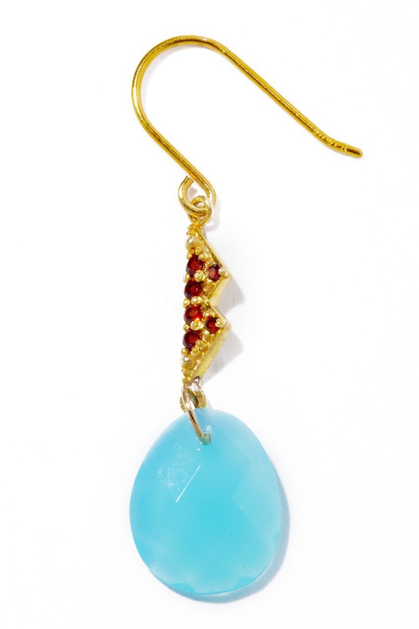 【ルボンボン/les bonbon】のcharch ピアス(片耳用) インテリア・キッズ・メンズ・レディースファッション・服の通販 founy(ファニー) 　ファッション　Fashion　レディースファッション　Fashion for Women　ジュエリー　Jewelry　ファッションリング　Fashion Rings　イヤリング・フープ・ドロップタイプ　Hoop, Drop & Clip Earrings　おすすめ　Recommended / Our Picks　イヤリング　Earrings　ストーン　Stone, Gem-Like　バランス　Balance, Style Balance　モチーフ　Motif, Design Theme　片耳　One-Ear, Single Earring　ブルー|ID: prp329100004953962 ipo3291000000037171527