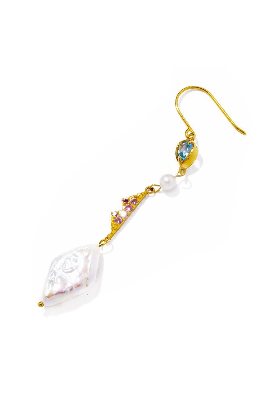 【ルボンボン/les bonbon】のart nouveau ピアス(片耳用) 人気、トレンドファッション・服の通販 founy(ファニー) 　ファッション　Fashion　レディースファッション　Fashion for Women　ジュエリー　Jewelry　ファッションリング　Fashion Rings　イヤリング・フープ・ドロップタイプ　Hoop, Drop & Clip Earrings　イヤリング　Earrings　シルク　Silk, 100% Silk　ダイヤモンド　Diamond, Brilliant Cut　パール　Pearl, Pearl Accent　モチーフ　Motif, Design Theme　エレガント 上品　Elegant　片耳　One-Ear, Single Earring　other-3|ID: prp329100004953963 ipo3291000000037171535