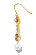 【ルボンボン/les bonbon】のlily pearl ピアス(片耳用) 人気、トレンドファッション・服の通販 founy(ファニー) ファッション Fashion レディースファッション Fashion for Women ジュエリー Jewelry ファッションリング Fashion Rings イヤリング・フープ・ドロップタイプ Hoop, Drop & Clip Earrings おすすめ Recommended / Our Picks イヤリング Earrings シンプル Simple, Minimal パール Pearl, Pearl Accent 片耳 One-Ear, Single Earring thumbnail パープル|ID: prp329100004953965 ipo3291000000037171546