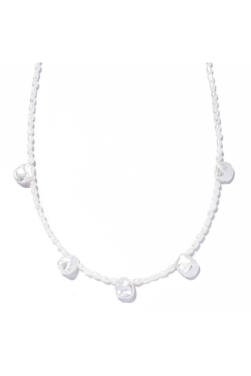 【ルボンボン/les bonbon】のInes チョーカー インテリア・キッズ・メンズ・レディースファッション・服の通販 founy(ファニー) 　ファッション　Fashion　レディースファッション　Fashion for Women　ジュエリー　Jewelry　ネックレス　Necklaces & Pendants　シンプル　Simple, Minimal　ジュエリー　Jewelry, Accessories　ネックレス　Necklace, Pendant Necklace　パール　Pearl, Pearl Accent　モダン　Modern, Contemporary　リュクス　Luxury, Elegant, High-End, Chic　ホワイト|ID: prp329100004953983 ipo3291000000037171655