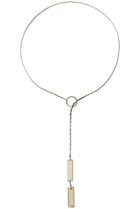 【アデル ビジュー/ADER bijoux】のGEM チョーカーラリエット 人気、トレンドファッション・服の通販 founy(ファニー) ファッション Fashion レディースファッション Fashion for Women ジュエリー Jewelry ネックレス Necklaces & Pendants チェーン Chain, Chain Strap ネックレス Necklace, Pendant Necklace リュクス Luxury, Elegant, High-End, Chic thumbnail シルバー×レモンクオーツ|ID: prp329100004953985 ipo3291000000037171678