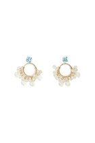 【ナチュラリジュエリ/NATURALI JEWELRY】のバブルリングピアス プレナイト|ID: prp329100004954056 ipo3291000000037336148