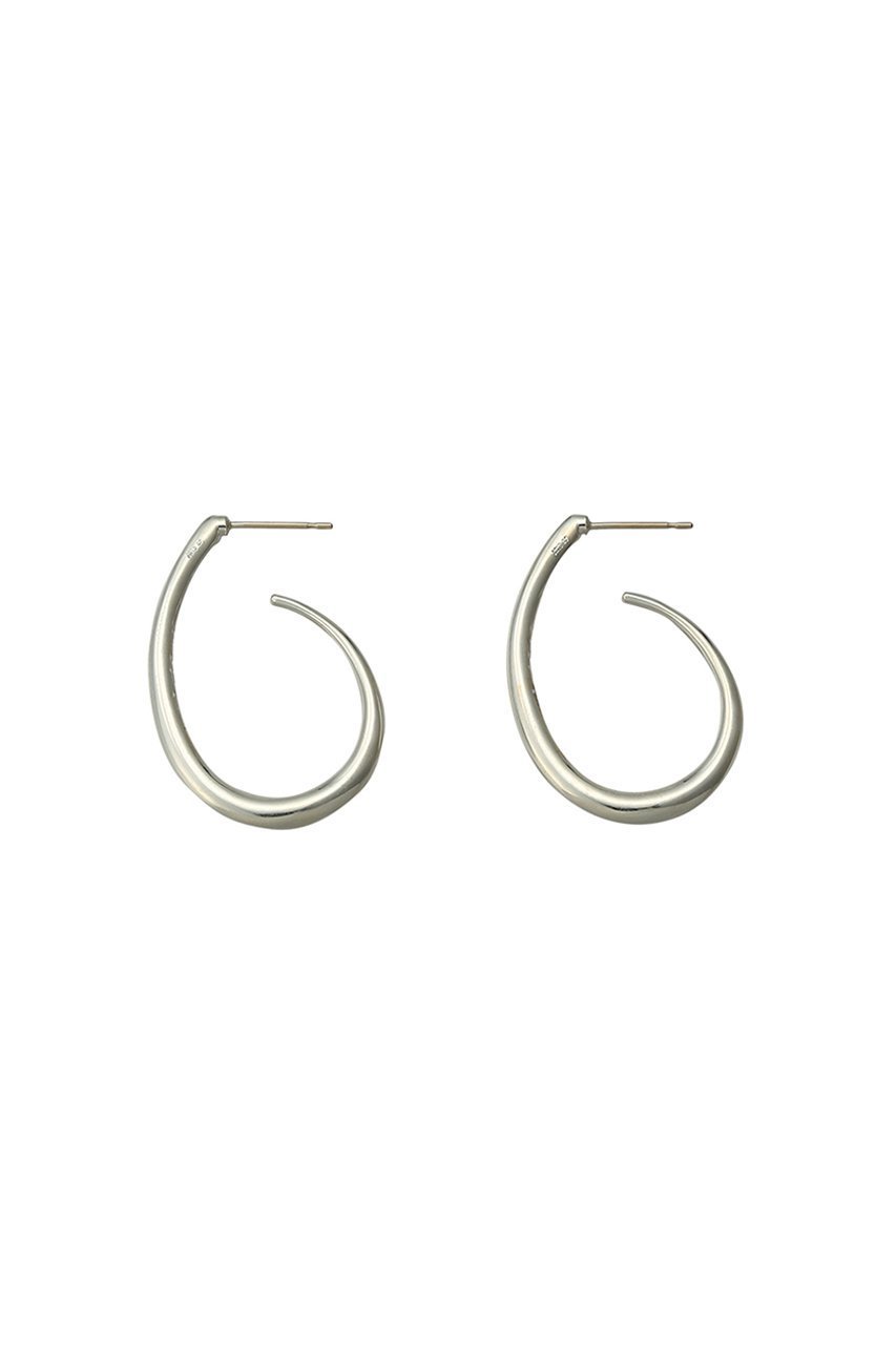 【イリスフォーセブン/IRIS 47】のcurveピアス インテリア・キッズ・メンズ・レディースファッション・服の通販 founy(ファニー) 　ファッション　Fashion　レディースファッション　Fashion for Women　ジュエリー　Jewelry　ファッションリング　Fashion Rings　イヤリング・フープ・ドロップタイプ　Hoop, Drop & Clip Earrings　イヤリング　Earrings　クール　Cool, Chic　シルバー　Silver, Metallic Silver　シンプル　Simple, Minimal　スタイリッシュ　Stylish, Fashionable　フープ　Hoop, Hoop Earrings　エレガント 上品　Elegant　シルバー|ID: prp329100004954068 ipo3291000000037172088