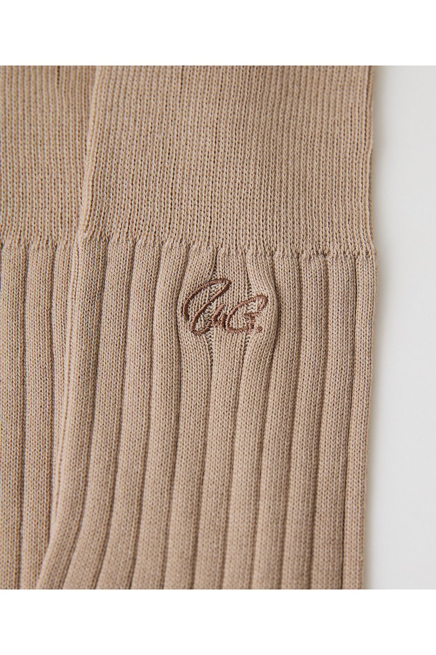 【ウィムガゼット/Whim Gazette】の刺繍ソックス 人気、トレンドファッション・服の通販 founy(ファニー) 　ファッション　Fashion　レディースファッション　Fashion for Women　ソックス&靴下　Socks & Hosiery　レッグウェア・ストッキング　Legwear & Hosiery　なめらか　Smooth, Silky Texture　シルケット　Silket, Silky Cotton　シンプル　Simple, Minimal　ソックス　Socks, Hosiery　ヌーディ　Nude, Nude Tone　other-3|ID: prp329100004954089 ipo3291000000037172847