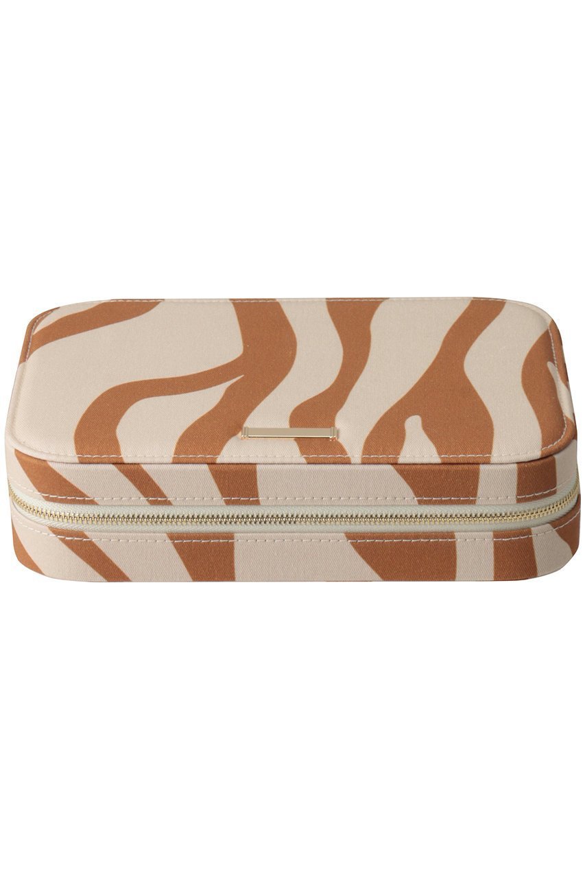 【デイジー ロンドン/DAISY LONDON】の【ELLE SHOP限定】ジュエリーケース インテリア・キッズ・メンズ・レディースファッション・服の通販 founy(ファニー) 　ファッション　Fashion　レディースファッション　Fashion for Women　ポーチ&ミニバッグ　Pouches & Mini Bags　おすすめ　Recommended / Our Picks　クラシカル　Classical, Vintage-Inspired　ジュエリー　Jewelry, Accessories　ネックレス　Necklace, Pendant Necklace　プリント　Print, Printed Pattern　ポケット　Pocket, Pocket Detail　ポーチ　Pouch, Small Case　モダン　Modern, Contemporary　ランジェリー　Lingerie, Intimate Wear　人気　Popular, Best Seller　タイガーパターン|ID: prp329100004954093 ipo3291000000037172870