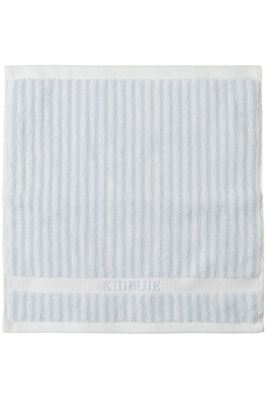 【キッドブルー/KID BLUE】の25タオルKBストライプハンカチ インテリア・キッズ・メンズ・レディースファッション・服の通販 founy(ファニー) 　ファッション　Fashion　レディースファッション　Fashion for Women　レイングッズ・傘・晴雨兼用傘　Umbrellas & Rain Gear　ストライプ　Stripe, Striped Pattern　タオル　Towel, Bath Towel　ハンカチ　Handkerchief, Hanky　ポケット　Pocket, Pocket Detail　傘　Umbrella, Parasol　吸水　Absorbent, Quick-Dry　時計　Watch, Wristwatch　サックス|ID: prp329100004954099 ipo3291000000037172903