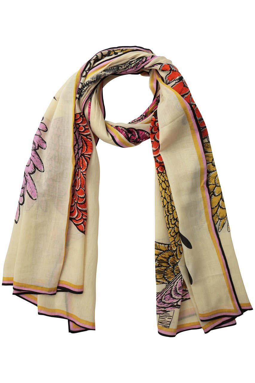 【プレインピープル/PLAIN PEOPLE】の【INOUI EDITIONS】ストール インテリア・キッズ・メンズ・レディースファッション・服の通販 founy(ファニー) 　ファッション　Fashion　レディースファッション　Fashion for Women　ストール　Soft & Warm Scarves　マフラー・スヌード / 冬小物の定番　Scarves & Mufflers　グラフィック　Graphic, Graphic Design　ストール　Stole, Wrap　マフラー　Scarf, Muffler　ホワイト|ID: prp329100004954110 ipo3291000000037172984