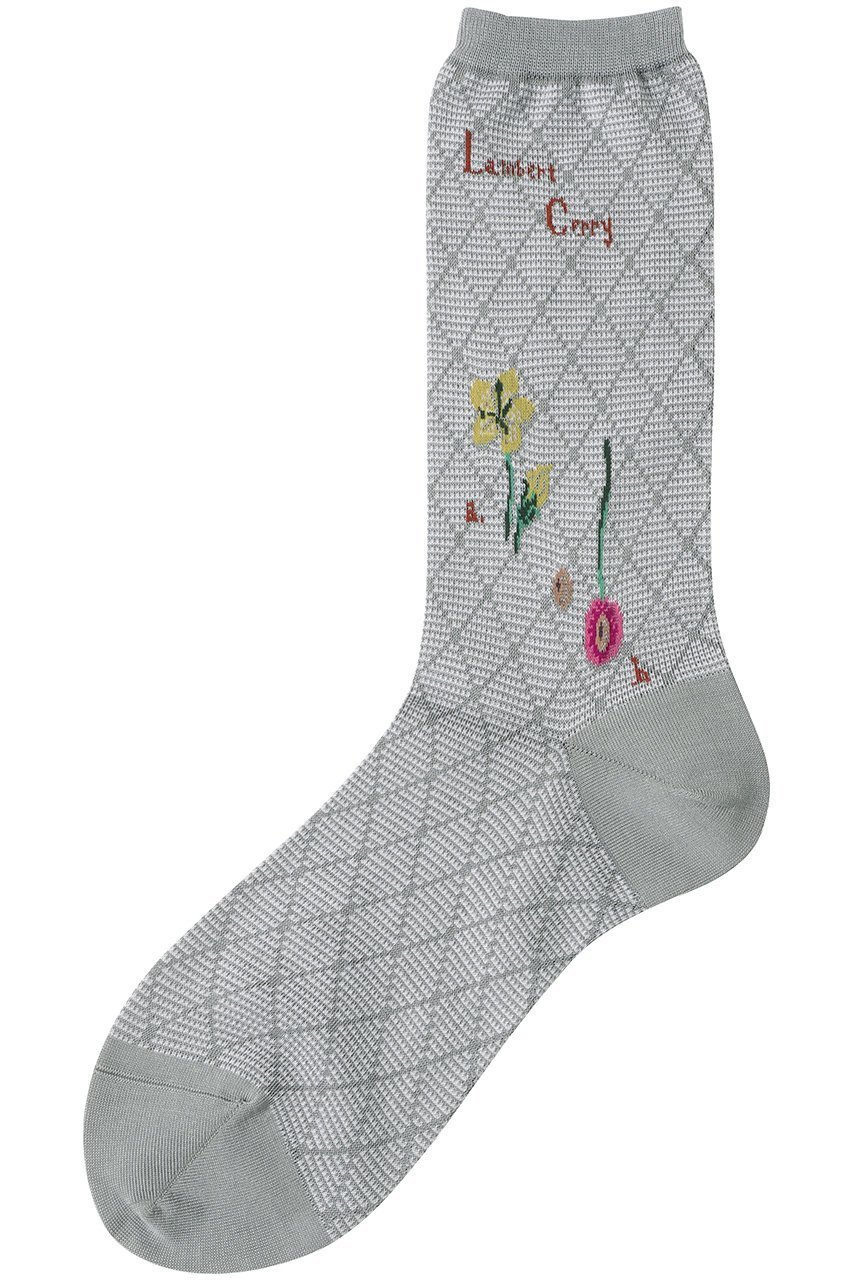 【アンティパスト/ANTIPAST】のチェリーダイアモンドソックス インテリア・キッズ・メンズ・レディースファッション・服の通販 founy(ファニー) 　ファッション　Fashion　レディースファッション　Fashion for Women　ソックス&靴下　Socks & Hosiery　レッグウェア・ストッキング　Legwear & Hosiery　シューズ　Shoes, Footwear　シンプル　Simple, Minimal　スニーカー　Sneakers, Trainers　ソックス　Socks, Hosiery　ドレス　Dress, One-Piece　ライトグレー|ID: prp329100004954129 ipo3291000000037173107