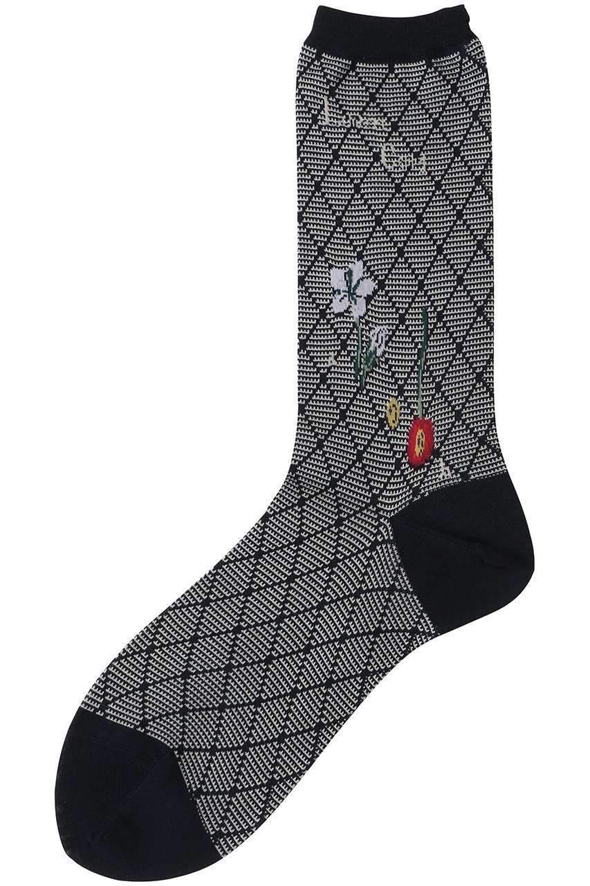 【アンティパスト/ANTIPAST】のチェリーダイアモンドソックス インテリア・キッズ・メンズ・レディースファッション・服の通販 founy(ファニー) 　ファッション　Fashion　レディースファッション　Fashion for Women　ソックス&靴下　Socks & Hosiery　レッグウェア・ストッキング　Legwear & Hosiery　シューズ　Shoes, Footwear　シンプル　Simple, Minimal　スニーカー　Sneakers, Trainers　ソックス　Socks, Hosiery　ドレス　Dress, One-Piece　ネイビー|ID: prp329100004954129 ipo3291000000037173108