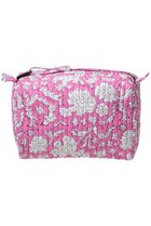【エスゼット ブロックプリント/SZ Blockprints】のSMALL MAKE UP BAG NILA ポーチ ピンク|ID: prp329100004954133 ipo3291000000037173130