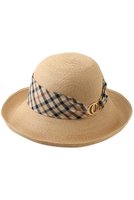 【アシーナ ニューヨーク/Athena New York】の【Athena New York×DAKS】ブレードキャペリン 人気、トレンドファッション・服の通販 founy(ファニー) ファッション Fashion レディースファッション Fashion for Women キャップ&ハット Hats & Caps チェック Check, Plaid, Tartan ブレード Braid, Decorative Trim リゾート Resort, Vacation Style リボン Ribbon, Bow 帽子 Hat, Headwear |ID:prp329100004954156