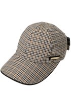 【アシーナ ニューヨーク/Athena New York】の【Athena New York×DAKS】バックリボンチェック柄キャップ ミニハウスチェック|ID: prp329100004954157 ipo3291000000037173319