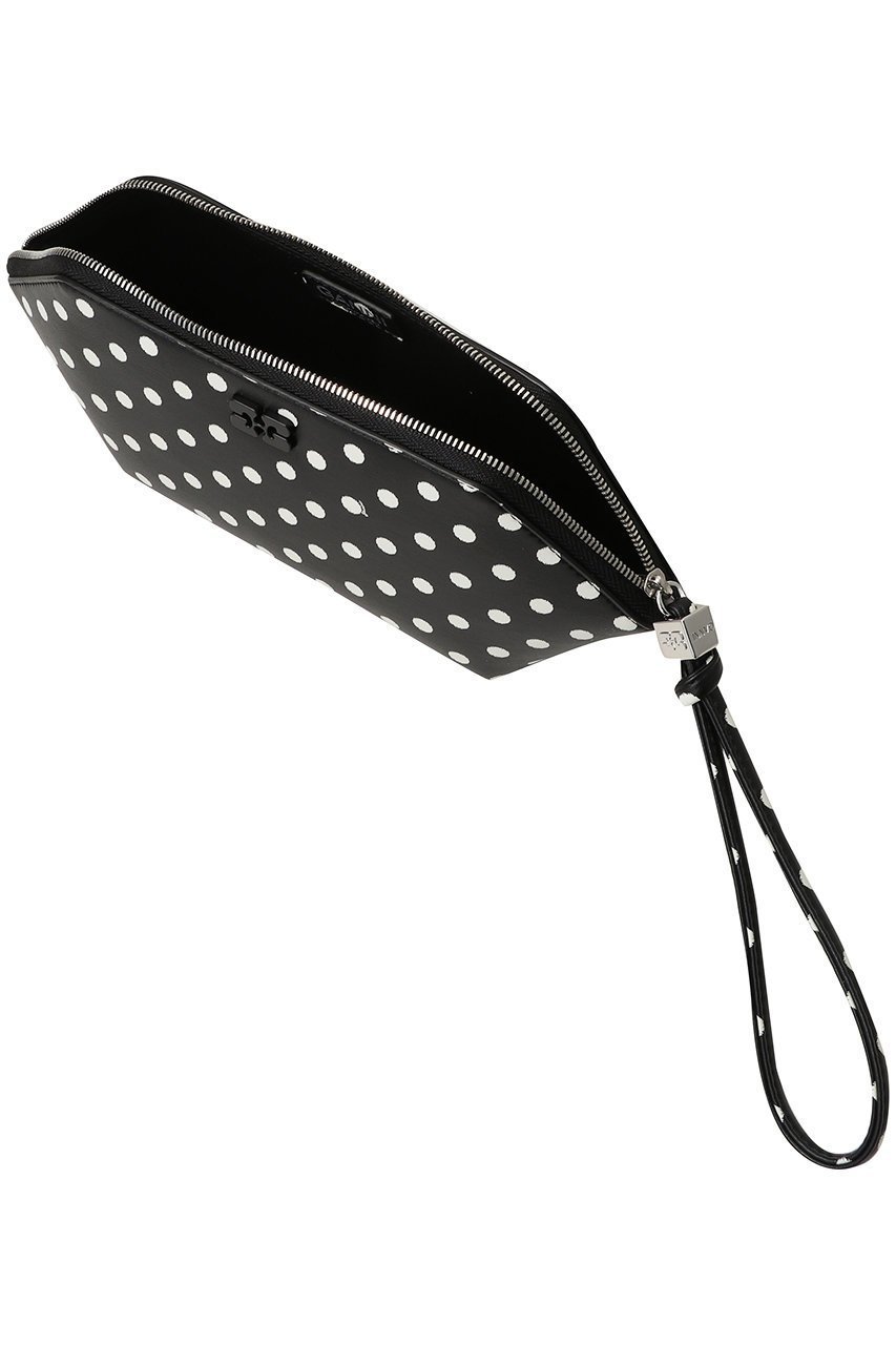 【ガニー/GANNI】のGanni Bou Make Up ポーチ ドットプリント 人気、トレンドファッション・服の通販 founy(ファニー) 　ファッション　Fashion　レディースファッション　Fashion for Women　ポーチ&ミニバッグ　Pouches & Mini Bags　アクセサリー　Fashion Accessories　スマート　Smart, Elegant　ドット　Polka Dot, Dot Pattern　プリント　Print, Printed Pattern　ポーチ　Pouch, Small Case　other-2|ID: prp329100004954210 ipo3291000000037173701
