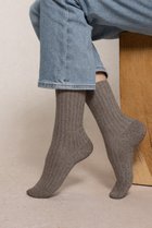 【ブルーフォレ/BLEUFORET】の6552 リブルレックス ソックス シルバー|ID: prp329100004954234 ipo3291000000037173851