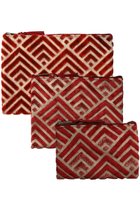 【ムムン バッグ/MUMUN BAG】のジャカードポーチ 3点セット 人気、トレンドファッション・服の通販 founy(ファニー) ファッション Fashion レディースファッション Fashion for Women ポーチ&ミニバッグ Pouches & Mini Bags ジャカード／ジャガード Jacquard, Woven Pattern ポーチ Pouch, Small Case モダン Modern, Contemporary thumbnail ボルドー|ID: prp329100004954255 ipo3291000000037173972