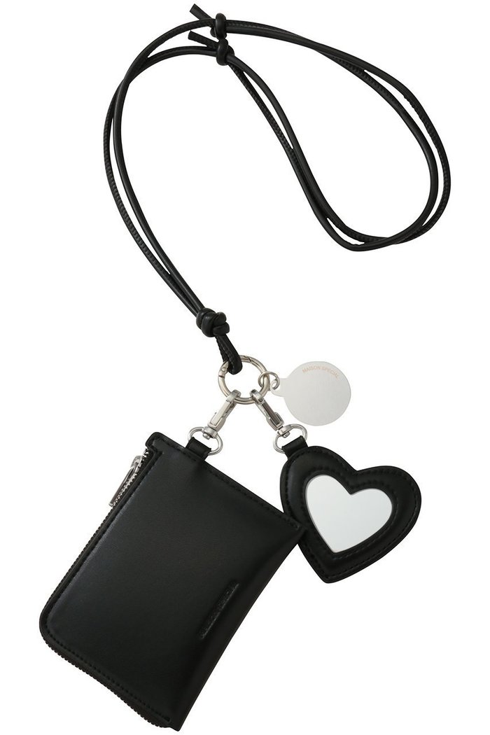 【メゾンスペシャル/MAISON SPECIAL】のHeart Mirror & Square Case Smartphone Holder/ハートミラー&スクエアケーススマホホルダー インテリア・キッズ・メンズ・レディースファッション・服の通販 founy(ファニー) https://founy.com/ ファッション Fashion レディースファッション Fashion for Women イエロー Yellow ウォレット Wallet クロコ Crocodile, Croc Embossed シルバー Silver, Metallic Silver スマホケース Smartphone Case チャーム Charm, Pendant ラップ Wrap, Wrap Design |ID: prp329100004954258 ipo3291000000037173986
