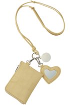 【メゾンスペシャル/MAISON SPECIAL】のHeart Mirror & Square Case Smartphone Holder/ハートミラー&スクエアケーススマホホルダー YEL(イエロー)|ID: prp329100004954258 ipo3291000000037173990