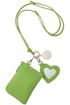 【メゾンスペシャル/MAISON SPECIAL】のHeart Mirror & Square Case Smartphone Holder/ハートミラー&スクエアケーススマホホルダー LIME(ライム)|ID: prp329100004954258 ipo3291000000037173991